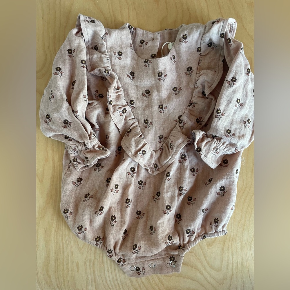 Rylee + Cru floral romper new with tags NWT